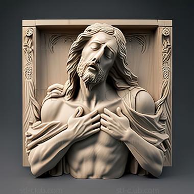 3D model st jesus (STL)